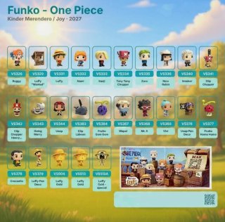 Funko Pop One Piece Kinder Merendero Joy 2027