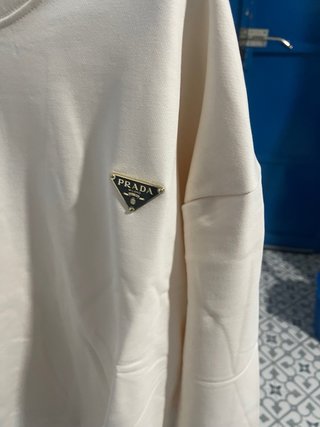 Sudadera Prada Beige Talla M