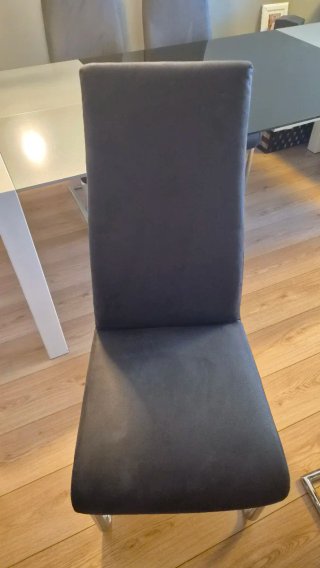 Mesa comedor extensible madera y 4 sillas