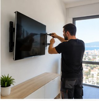 INSTALACIÓN Y MONTAJE DE TV. MANITAS