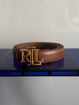 Cinturón RL Marrón Dorado Unisex