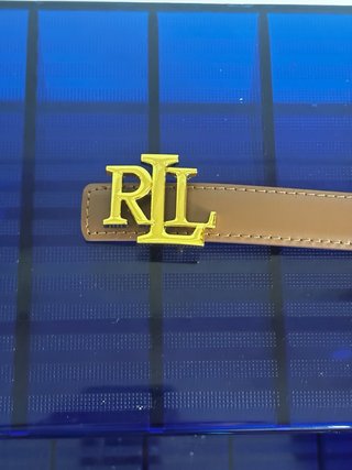 Cinturón RL Marrón Dorado Unisex