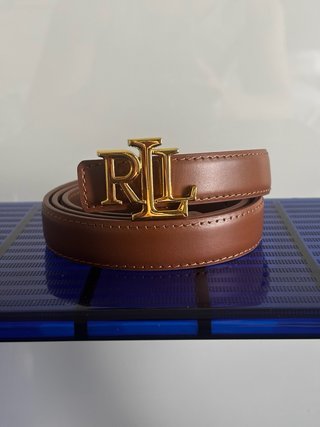 Cinturón RL Marrón Dorado Unisex