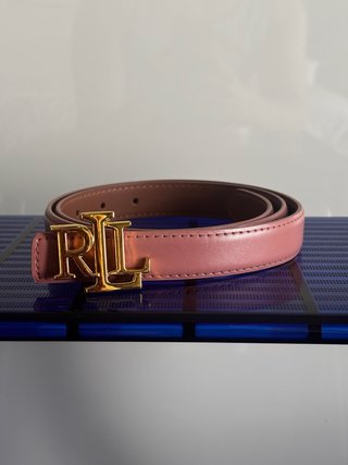 Cinturón RL Dorado Rosa