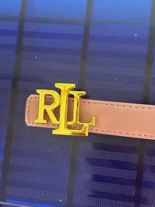 Cinturón RL Dorado Rosa