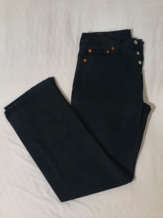 Jeans vintage Levi's 501 W30 L34 neri
