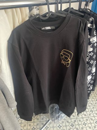 Sudadera Karl Lagerfeld Negra