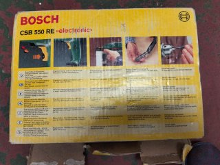 Taladro de percutodion Bosch CSB 550 RE electrónic