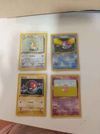 Cartas Pokémon 1999 1ªEDICION