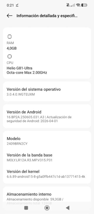Xiaomi Redmi 14C Verde