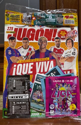 Revista Jugón n°225 Panini