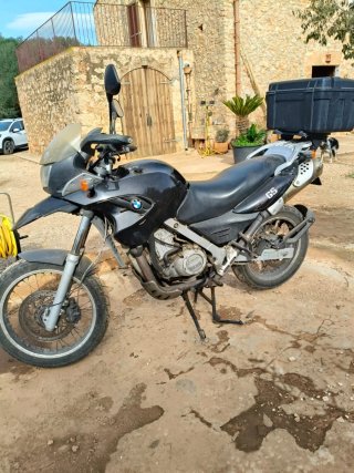 BMW F 650 GS Negra