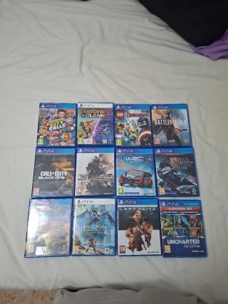 Playstation 5 + 2 Controller + 12 Giochi