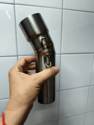 Tubo intermedio escape
