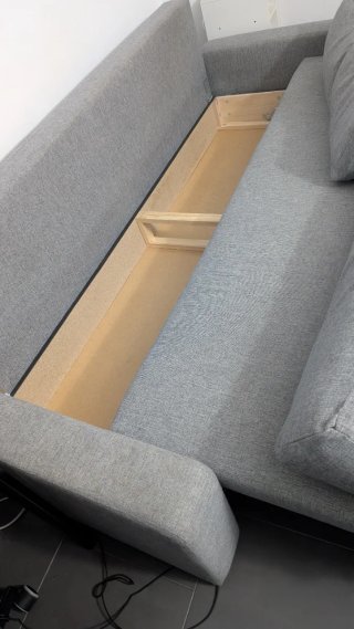 Sofá Cama IKEA Grälviken Gris