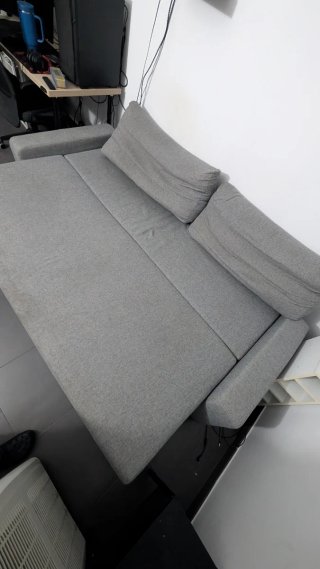 Sofá Cama IKEA Grälviken Gris