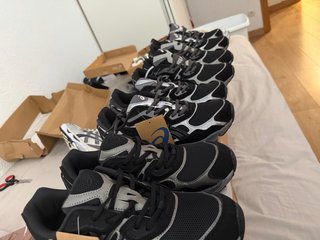 Scarpe Sportive Asics NYC Nere e Argento