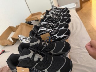 Scarpe Sportive Asics NYC Nere e Argento