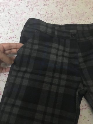 Pantaloni donna invernali a quadri