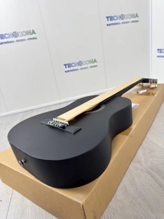 Kit Guitarra Acústica 1/4 Negra