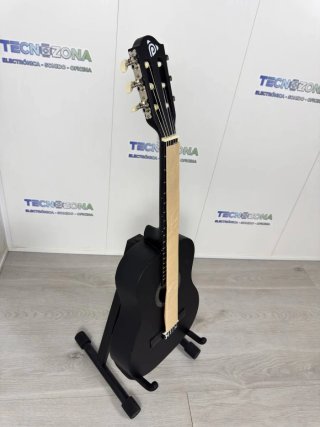 Kit Guitarra Acústica 1/4 Negra