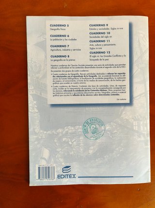 L134 CIENCIAS SOCIALES-HISTORIA-CUADERNOS DE EJERC