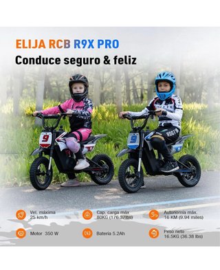 Moto Eléctrica Infantil RCB R9X Motocross