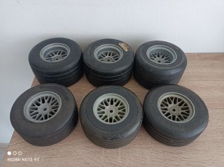 Lote Ruedas F1 RC 1/5 gran escala