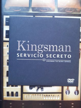 NUEVO DVD+Libro Kingsman