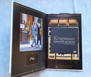 NUEVO DVD+Libro Kingsman