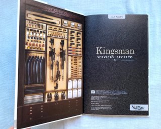 NUEVO DVD+Libro Kingsman