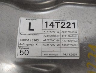 Elevalunas mercedes-benz a2218203102 clase 128083