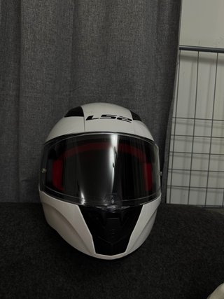 Casco Integral Moto LS2 Rapid Blanco