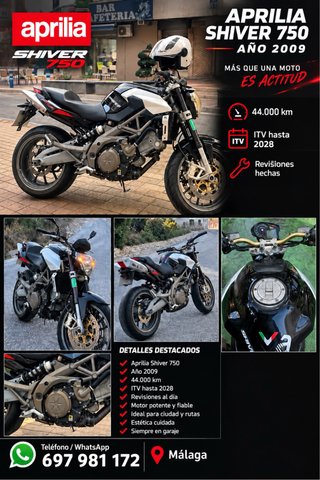 Aprilia Shiver 750 2009