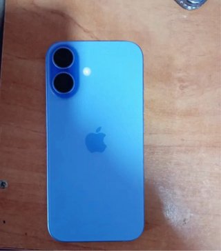 iPhone 16 128GB Azul prácticamente nuevo