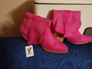 Stivali Martin pescatore donna n.39 fucsia