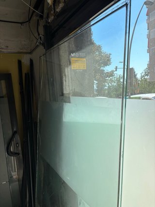 2 Vidrios Grandes Laminados 5+5 Escaparate/Oficina