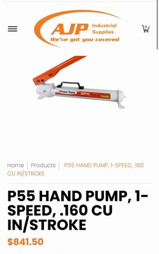 Bomba Manual SPX Power Team