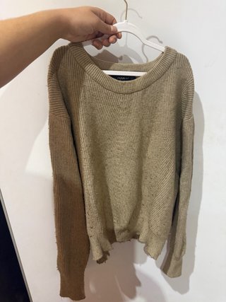 Jersey Zara Marrón Talla Única