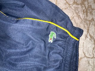 Tuta Lacoste Blu/Giallo