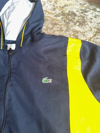 Tuta Lacoste Blu/Giallo