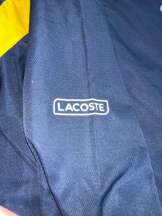Tuta Lacoste Blu/Giallo