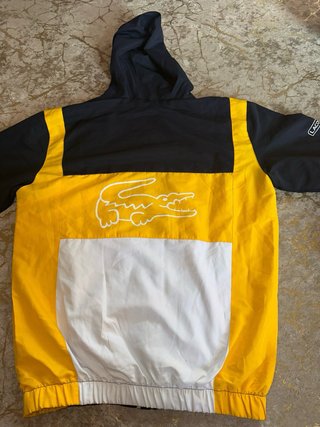 Tuta Lacoste Blu/Giallo