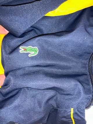 Tuta Lacoste Blu/Giallo