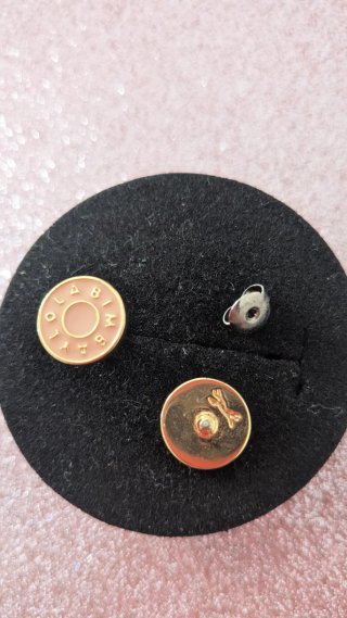 Pendientes Bimba y Lola dorados y rosas