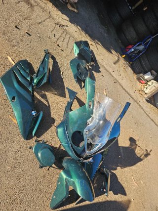 Carenados Fibra BMW S1000RR 09-14 Verde