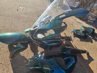 Carenados Fibra BMW S1000RR 09-14 Verde