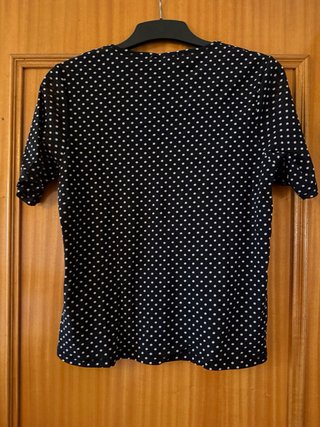 T-shirt Polka Dot Mayerline Tamanho M