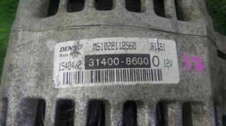 Alternador 3140086g0 subaru justy j12 (nh) 1142113
