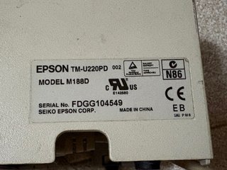 Impresora Térmica Beige